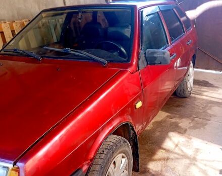 Красный ВАЗ 2109, объемом двигателя 1.5 л и пробегом 37 тыс. км за 550 $, фото 1 на Automoto.ua