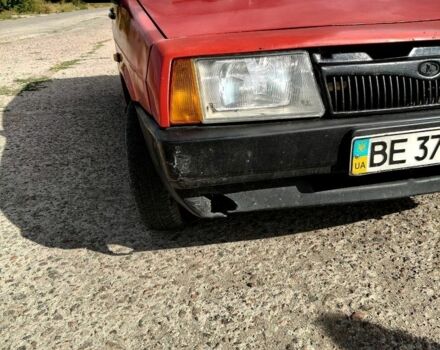 Красный ВАЗ 2109, объемом двигателя 0 л и пробегом 88 тыс. км за 1100 $, фото 1 на Automoto.ua