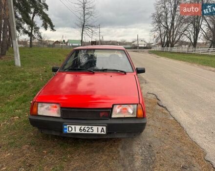 Красный ВАЗ 2109, объемом двигателя 1.1 л и пробегом 82 тыс. км за 550 $, фото 6 на Automoto.ua