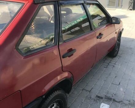 Красный ВАЗ 2109, объемом двигателя 1.3 л и пробегом 220 тыс. км за 1000 $, фото 15 на Automoto.ua