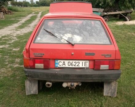 Красный ВАЗ 2109, объемом двигателя 1.3 л и пробегом 2 тыс. км за 360 $, фото 4 на Automoto.ua