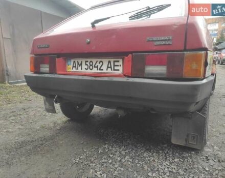 Красный ВАЗ 2109, объемом двигателя 1.5 л и пробегом 150 тыс. км за 1400 $, фото 6 на Automoto.ua