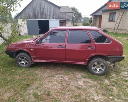 Красный ВАЗ 2109, объемом двигателя 1.5 л и пробегом 150 тыс. км за 980 $, фото 2 на Automoto.ua