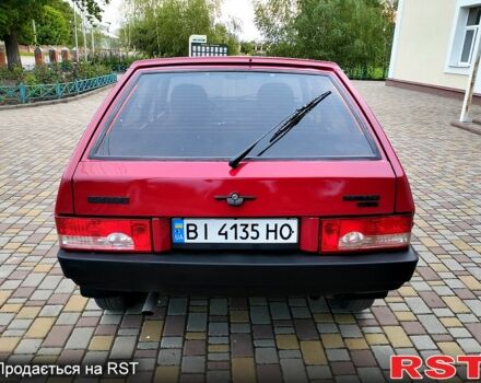 Красный ВАЗ 2109, объемом двигателя 1.3 л и пробегом 200 тыс. км за 1450 $, фото 1 на Automoto.ua