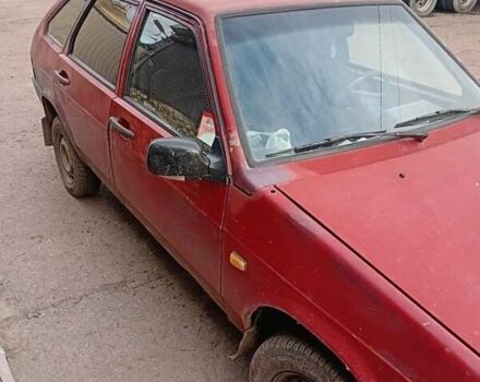 Червоний ВАЗ 2109, об'ємом двигуна 1 л та пробігом 358 тис. км за 637 $, фото 1 на Automoto.ua