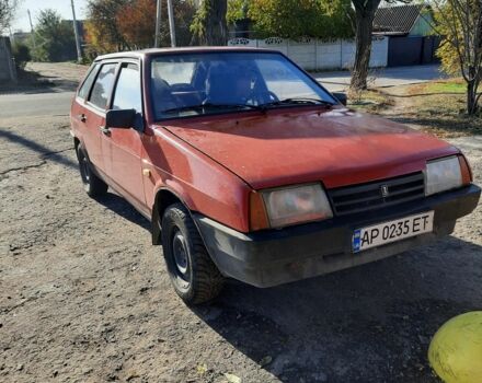 Красный ВАЗ 2109, объемом двигателя 1.3 л и пробегом 200 тыс. км за 833 $, фото 1 на Automoto.ua