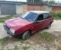 Красный ВАЗ 2109, объемом двигателя 1.5 л и пробегом 100 тыс. км за 600 $, фото 1 на Automoto.ua