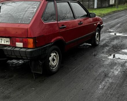 Красный ВАЗ 2109, объемом двигателя 1.3 л и пробегом 77 тыс. км за 996 $, фото 2 на Automoto.ua