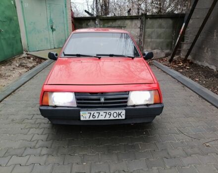 Красный ВАЗ 2109, объемом двигателя 0 л и пробегом 150 тыс. км за 1150 $, фото 1 на Automoto.ua