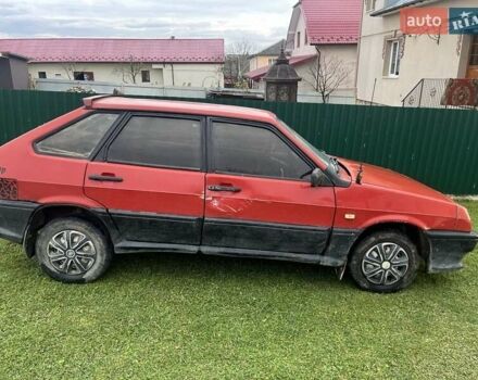 Красный ВАЗ 2109, объемом двигателя 1.3 л и пробегом 250 тыс. км за 700 $, фото 2 на Automoto.ua