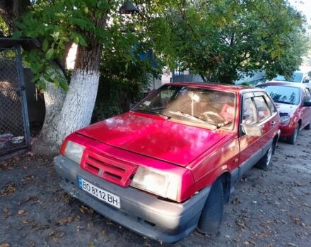 Красный ВАЗ 2109, объемом двигателя 1.3 л и пробегом 99 тыс. км за 600 $, фото 5 на Automoto.ua