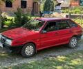 Красный ВАЗ 2109, объемом двигателя 1.3 л и пробегом 93 тыс. км за 650 $, фото 1 на Automoto.ua