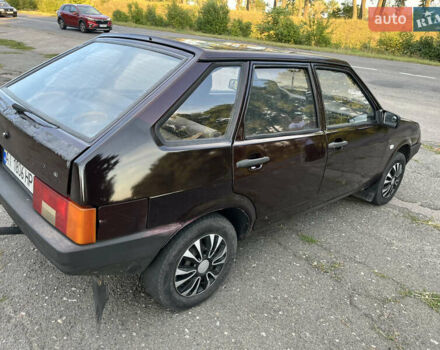 Красный ВАЗ 2109, объемом двигателя 1.5 л и пробегом 120 тыс. км за 1300 $, фото 2 на Automoto.ua