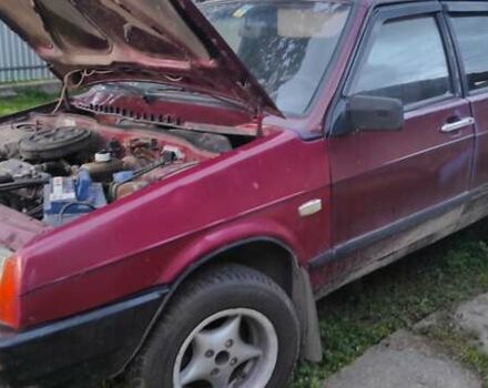 Красный ВАЗ 2109, объемом двигателя 0 л и пробегом 50 тыс. км за 600 $, фото 3 на Automoto.ua