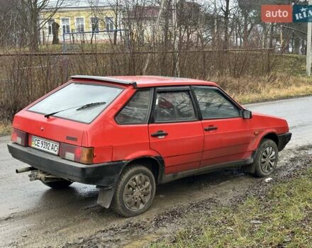 Красный ВАЗ 2109, объемом двигателя 1.5 л и пробегом 205 тыс. км за 1799 $, фото 11 на Automoto.ua