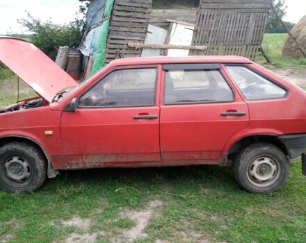 Красный ВАЗ 2109, объемом двигателя 1.3 л и пробегом 2 тыс. км за 360 $, фото 5 на Automoto.ua