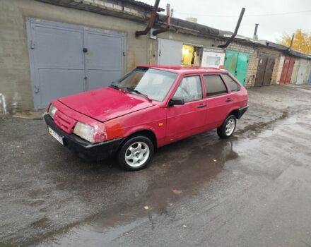 Красный ВАЗ 2109, объемом двигателя 1.3 л и пробегом 2 тыс. км за 902 $, фото 1 на Automoto.ua