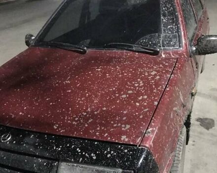Красный ВАЗ 2109, объемом двигателя 1.1 л и пробегом 120 тыс. км за 600 $, фото 1 на Automoto.ua