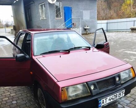 Красный ВАЗ 2109, объемом двигателя 1.5 л и пробегом 350 тыс. км за 1200 $, фото 8 на Automoto.ua