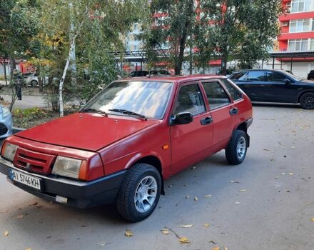 Красный ВАЗ 2109, объемом двигателя 1.5 л и пробегом 120 тыс. км за 1100 $, фото 1 на Automoto.ua