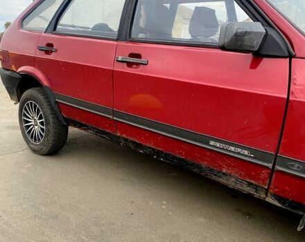 Красный ВАЗ 2109, объемом двигателя 1.5 л и пробегом 200 тыс. км за 1500 $, фото 1 на Automoto.ua