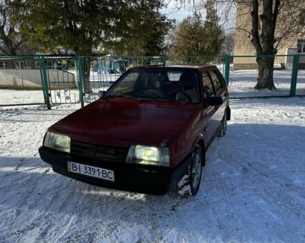 Червоний ВАЗ 2109, об'ємом двигуна 1.5 л та пробігом 15 тис. км за 986 $, фото 3 на Automoto.ua