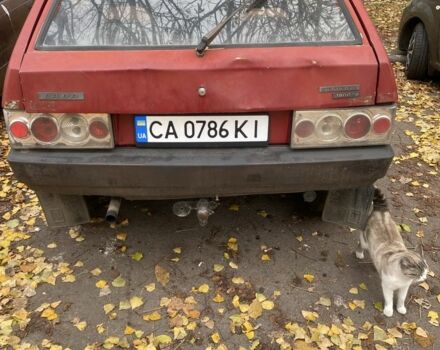 Красный ВАЗ 2109, объемом двигателя 1.3 л и пробегом 300 тыс. км за 310 $, фото 2 на Automoto.ua