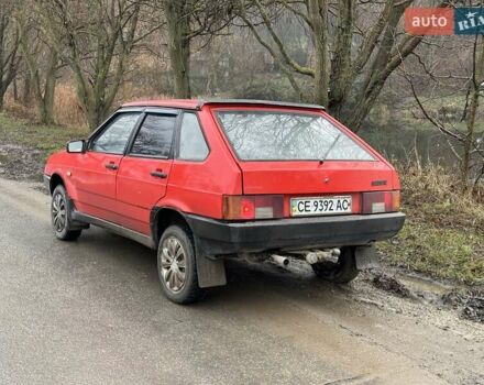 Красный ВАЗ 2109, объемом двигателя 1.5 л и пробегом 205 тыс. км за 1799 $, фото 7 на Automoto.ua