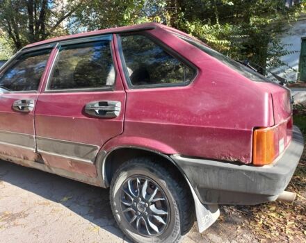 Красный ВАЗ 2109, объемом двигателя 1.3 л и пробегом 453 тыс. км за 594 $, фото 8 на Automoto.ua