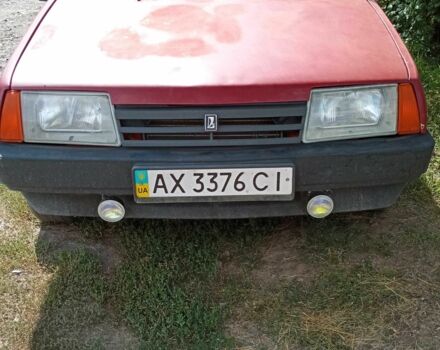 Красный ВАЗ 2109, объемом двигателя 1.3 л и пробегом 100 тыс. км за 750 $, фото 2 на Automoto.ua