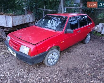 Красный ВАЗ 2109, объемом двигателя 1.3 л и пробегом 111 тыс. км за 850 $, фото 2 на Automoto.ua