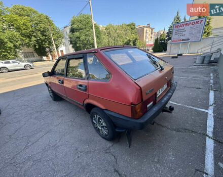 Красный ВАЗ 2109, объемом двигателя 1.3 л и пробегом 170 тыс. км за 1000 $, фото 5 на Automoto.ua