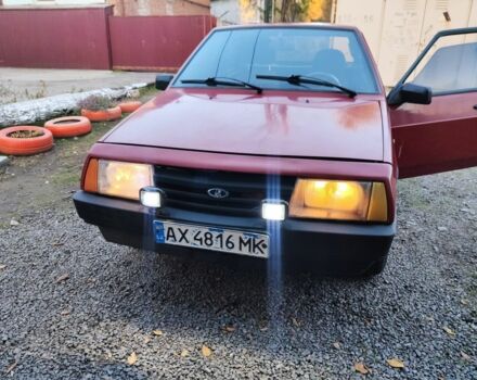 Красный ВАЗ 2109, объемом двигателя 1.3 л и пробегом 60 тыс. км за 1074 $, фото 7 на Automoto.ua