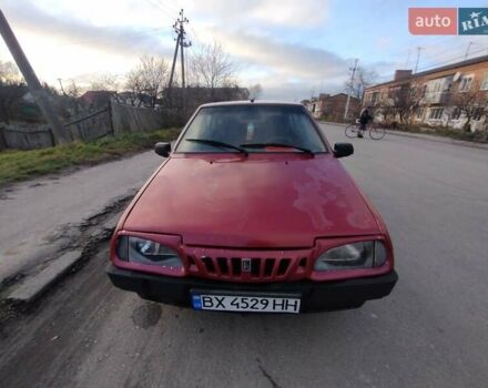 Красный ВАЗ 2109, объемом двигателя 1.29 л и пробегом 200 тыс. км за 900 $, фото 1 на Automoto.ua