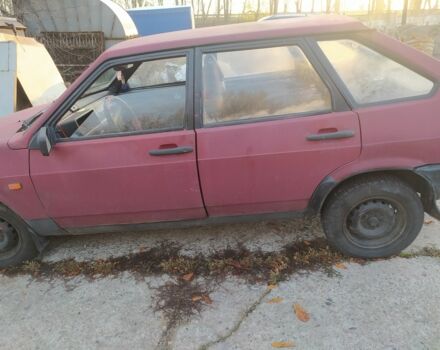 Красный ВАЗ 2109, объемом двигателя 1.1 л и пробегом 91 тыс. км за 1300 $, фото 4 на Automoto.ua