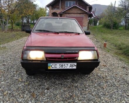 Красный ВАЗ 2109, объемом двигателя 1.3 л и пробегом 240 тыс. км за 450 $, фото 1 на Automoto.ua
