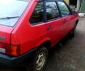 Красный ВАЗ 2109, объемом двигателя 1.5 л и пробегом 365 тыс. км за 550 $, фото 1 на Automoto.ua