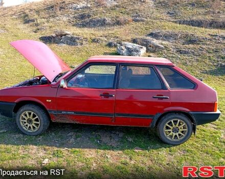 Красный ВАЗ 2109, объемом двигателя 1.5 л и пробегом 400 тыс. км за 800 $, фото 2 на Automoto.ua