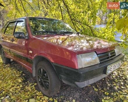 Красный ВАЗ 2109, объемом двигателя 1.1 л и пробегом 391 тыс. км за 1190 $, фото 7 на Automoto.ua