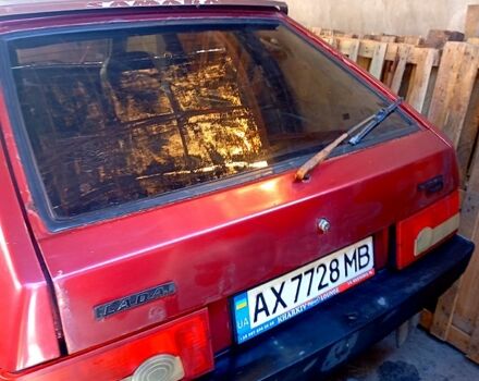 Красный ВАЗ 2109, объемом двигателя 1.5 л и пробегом 37 тыс. км за 550 $, фото 3 на Automoto.ua