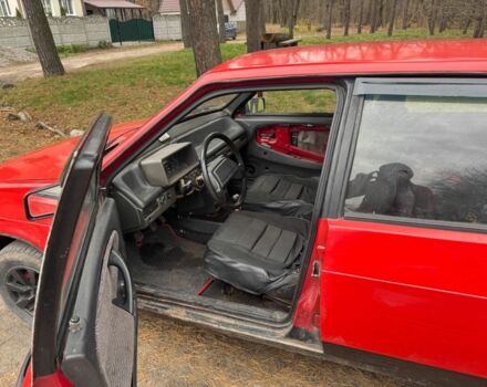 Красный ВАЗ 2109, объемом двигателя 1.1 л и пробегом 82 тыс. км за 550 $, фото 2 на Automoto.ua