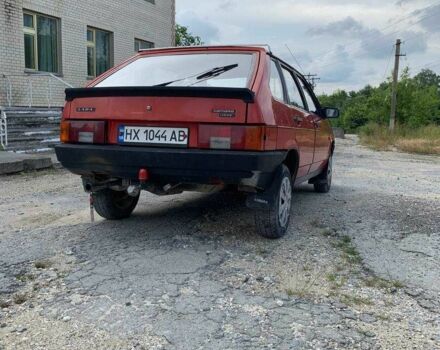 Красный ВАЗ 2109, объемом двигателя 1.1 л и пробегом 80 тыс. км за 1500 $, фото 4 на Automoto.ua