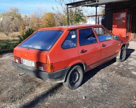 Красный ВАЗ 2109, объемом двигателя 1.3 л и пробегом 200 тыс. км за 833 $, фото 3 на Automoto.ua