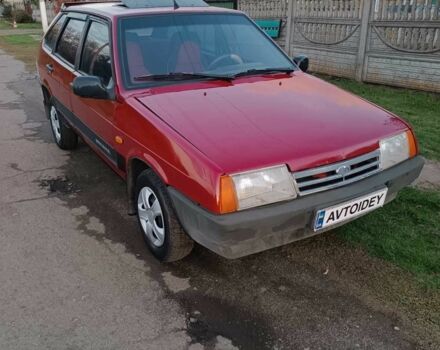 Красный ВАЗ 2109, объемом двигателя 1.5 л и пробегом 77 тыс. км за 1087 $, фото 2 на Automoto.ua