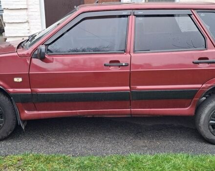 Красный ВАЗ 2109, объемом двигателя 1.1 л и пробегом 177 тыс. км за 1150 $, фото 2 на Automoto.ua