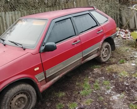 Червоний ВАЗ 2109, об'ємом двигуна 1.5 л та пробігом 170 тис. км за 1000 $, фото 6 на Automoto.ua