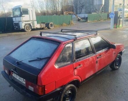 Червоний ВАЗ 2109, об'ємом двигуна 1.3 л та пробігом 40 тис. км за 600 $, фото 3 на Automoto.ua