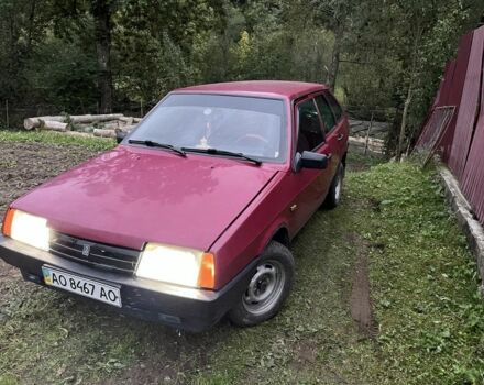 Красный ВАЗ 2109, объемом двигателя 1.5 л и пробегом 2 тыс. км за 850 $, фото 3 на Automoto.ua
