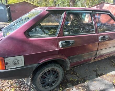 Красный ВАЗ 2109, объемом двигателя 1.3 л и пробегом 453 тыс. км за 594 $, фото 6 на Automoto.ua