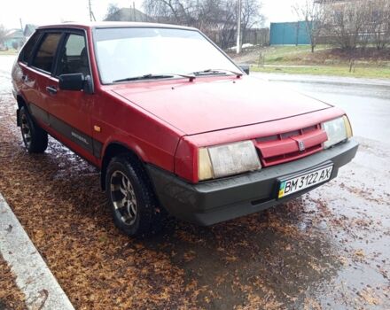 Красный ВАЗ 2109, объемом двигателя 1.5 л и пробегом 150 тыс. км за 946 $, фото 3 на Automoto.ua